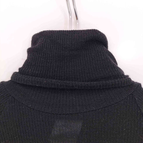 ソニアリキエル SONIA RYKIEL フランス製 ウール タートルネック ニット レディース import:M
