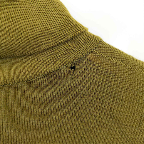 ジョンスメドレー JOHN SMEDLEY イングランド製 メリノウール タートルネック ニット レディース import:M