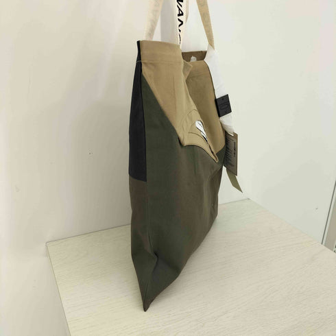 フェンチェンワン Feng Chen Wang 25aw カットソーリメイクトートバッグ メンズ