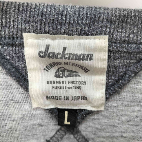 ジャックマン Jackman Dotsume Rib LS Shirt ドツメ リブ ロングスリーブシャツ ロングスリーブTシャツ メンズ import:L