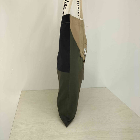 フェンチェンワン Feng Chen Wang 25aw カットソーリメイクトートバッグ メンズ