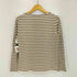 エムエイチエル MHL. ボーダー ボートネック Tシャツ レディース JPN:M