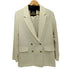 ザラ ZARA ダブルブレスト テーラード ジャケット レディース import:S