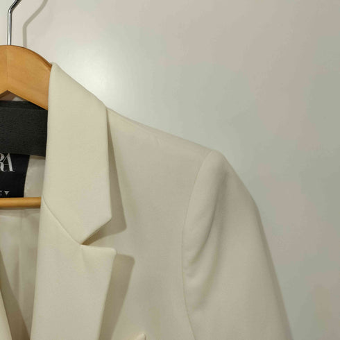 ザラ ZARA ダブルブレスト テーラード ジャケット レディース import:S