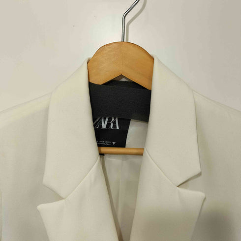 ザラ ZARA ダブルブレスト テーラード ジャケット レディース import:S