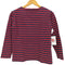 セントジェームス SAINT JAMES フランス製 ボーダー ボートネック Tシャツ レディース import:XS