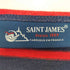 セントジェームス SAINT JAMES フランス製 ボーダー ボートネック Tシャツ レディース import:XS