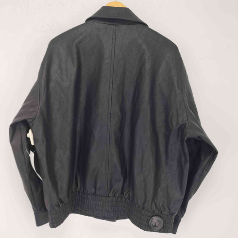 ギャップ Gap oversized faux ヴィーガンレザーオーバーサイズジャケット レディース import:M