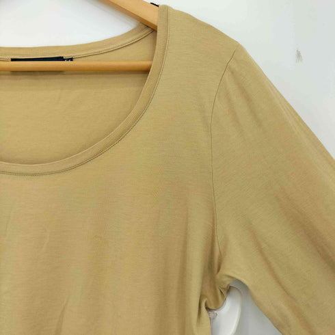 ラルフローレン RALPH LAUREN 裾ポニー刺繍 Uネック コットン Tシャツ レディース 5f
