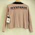 ヒステリックグラマー HYSTERIC GLAMOUR 00D 初期 ヒスガール 両面プリント クルーネック L/S Tシャツ Y2K 短丈 レディース FREE
