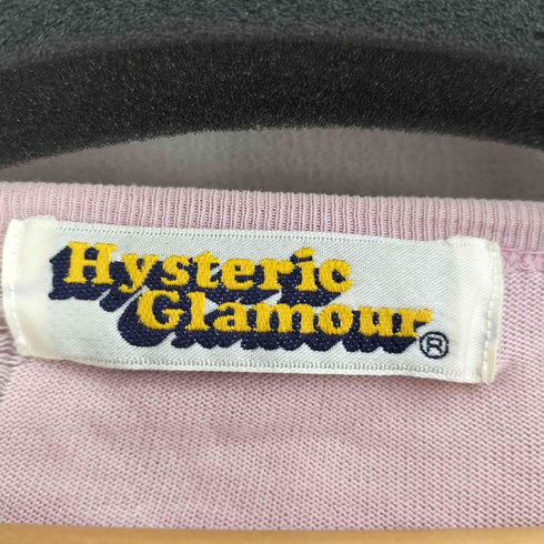 ヒステリックグラマー HYSTERIC GLAMOUR 00D 初期 ヒスガール 両面プリント クルーネック L/S Tシャツ Y2K 短丈 レディース FREE