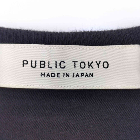 パブリックトウキョウ PUBLIC TOKYO レイヤード ノースリーブ カットソー レディース FREE