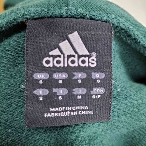 アディダス adidas 10S パフォーマンスロゴ ボーダー ジップアップパーカー レディース JPN:M