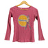 ヒステリックグラマー HYSTERIC GLAMOUR 00S 初期 ヒスガール プリント クルーネック L/S Tシャツ Y2K レディース FREE