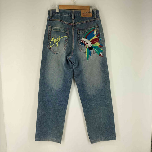 クージー COOGI インディアン刺繍デザインデニムパンツ メンズ 30