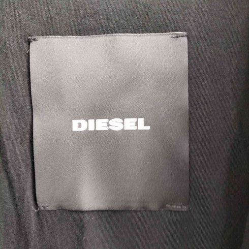 ディーゼル DIESEL 切替 ジップアップパーカー ロング丈 レディース
