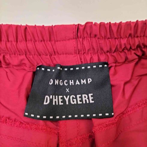 ロンシャン LONGCHAMP ×D’HEYGERE Convertible Trousers ワイド シェルパンツ レインパンツ レディース S-M