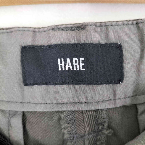 ハレ HARE 総柄ワイドカーゴパンツ メンズ