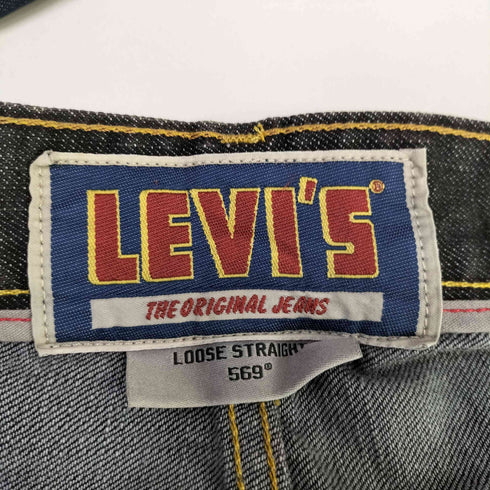 リーバイス Levis 00S 569 LOOSE STRAIGHT ルーズ ストレート ブラック デニム パンツ メンズ W30 L30