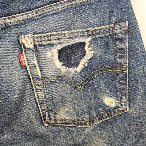 リーバイス Levis 504Z 日本製 ボタン裏J22 BIGE 赤耳 ボタンフライ メンズ W30