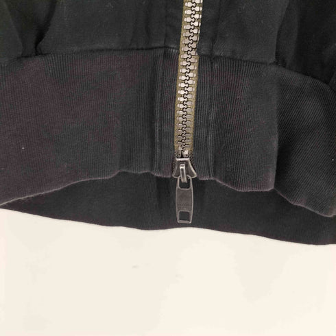 グリフィン GRIFFIN 90S イタリア製 STOP TOXIC WASTE 弾痕 襤褸 ボロ ダメージ加工 ジップアップ フーディー パーカー メンズ import:L