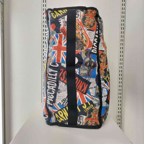 レスポートサック LeSportsac 国旗 総柄 デザインボストンバック レディース