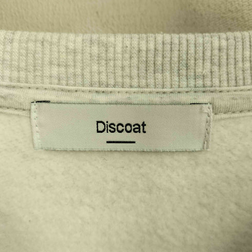 ディスコート Discoat 刺繍ロゴビッグスウェット レディース FREE