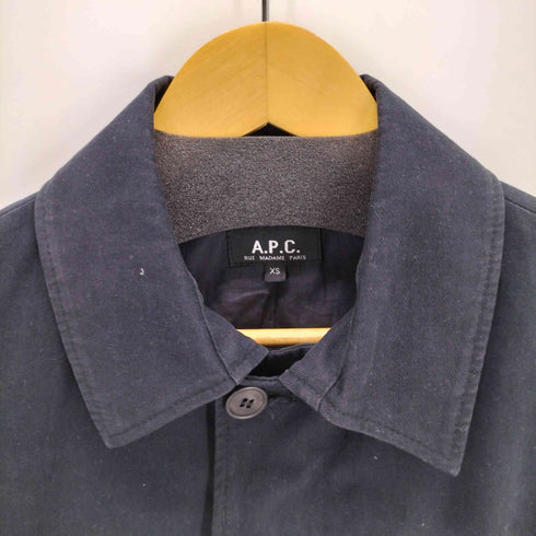 アーペーセー A.P.C. 比翼 ジップアップブルゾン メンズ import:XS