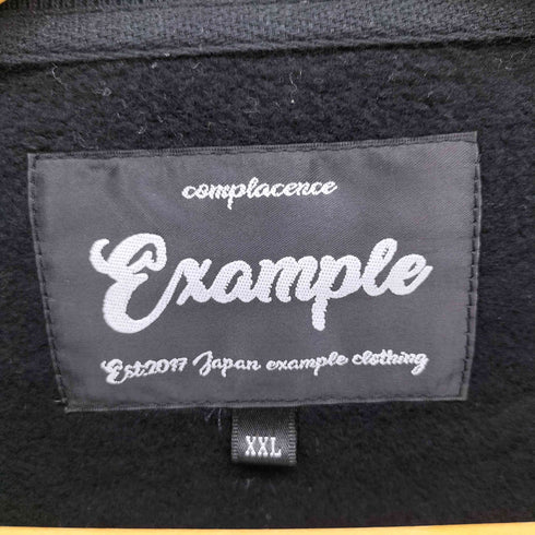 イグザンプル EXAMPLE 発泡 プリント クルーネック スウェット メンズ JPN:XXL
