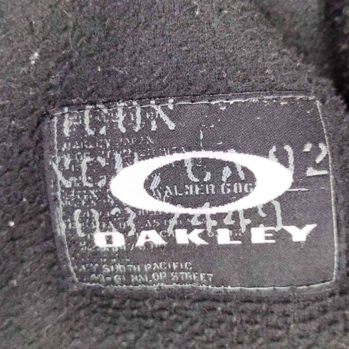 オークリー OAKLEY 00s ロゴ刺繍 フリースジャケット メンズ JPN:S