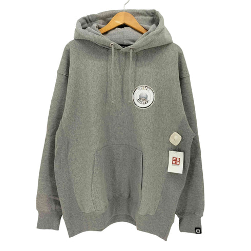 イグザンプル EXAMPLE 24SS ROUND LOGO ANGEL HOODED SWEATSHIRT ラウンドロゴ パーカー メンズ JPN:XXL
