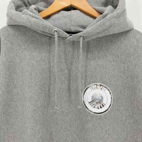イグザンプル EXAMPLE 24SS ROUND LOGO ANGEL HOODED SWEATSHIRT ラウンドロゴ パーカー メンズ JPN:XXL