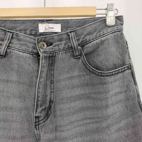 コラージュガリャルダガランテ COLLAGE GALLARDAGALANTE Q.anos Notch Denim サイドカッティングワイドデニム レディース 0