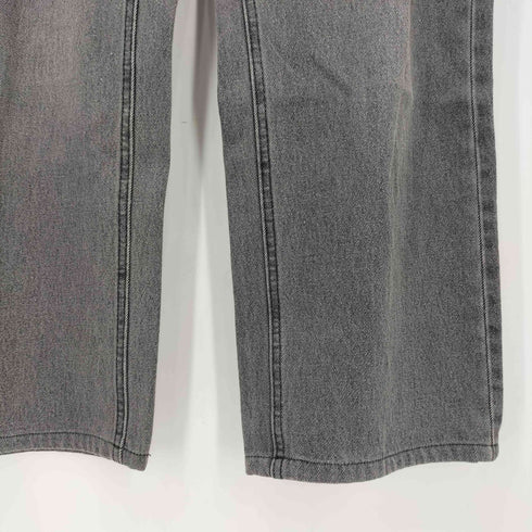 コラージュガリャルダガランテ COLLAGE GALLARDAGALANTE Q.anos Notch Denim サイドカッティングワイドデニム レディース 0