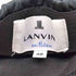 ランバンオンブルー LANVIN en Bleu ボウタイ シャーリング ポリ タイト スカート イタリア製生地 レディース EUR:38