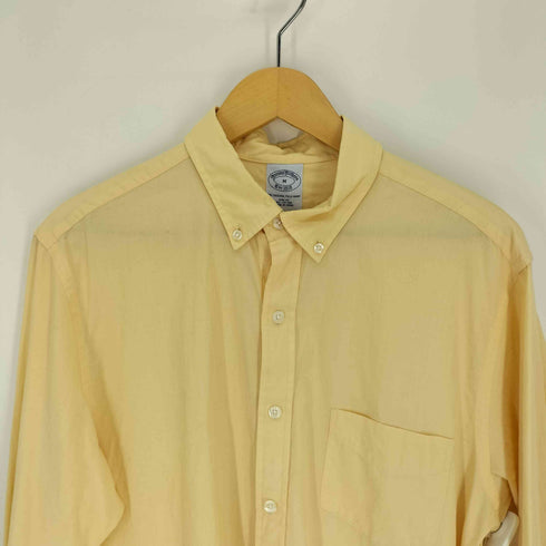 ブルックスブラザーズ BROOKS BROTHERS SLIM FIT B.D. L/S コットン シャツ メンズ import:M