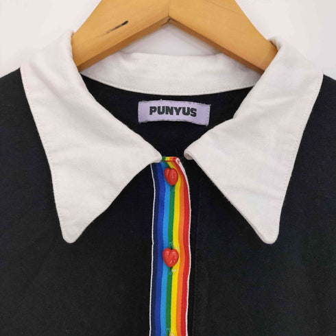 プニュズ PUNYUS 半袖バイカラービッグポロシャツ レディース JPN:3