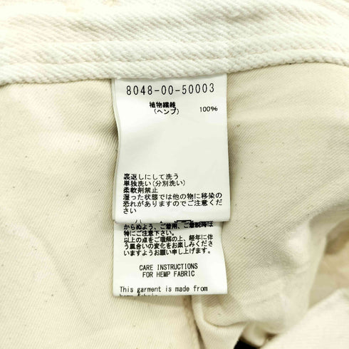 ナイジェルケーボン NIGEL CABOURN HOSPITAL PANT HEMP DENIM メンズ