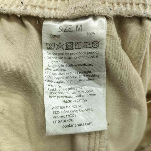 クックマン COOKMAN シェフパンツ メンズ JPN:M