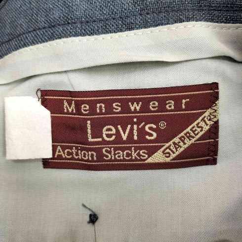 リーバイス Levis 70-80s STA-PREST Action Slacks スタプレ ロケットTALON スラックスパンツ メンズ