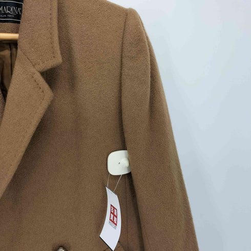 AGUAMARINA CASHMERE カシミヤ100 チェスター コート レディース 7AR