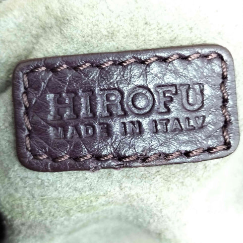 ヒロフ HIROFU ワンショルダースウェードバッグ レディース