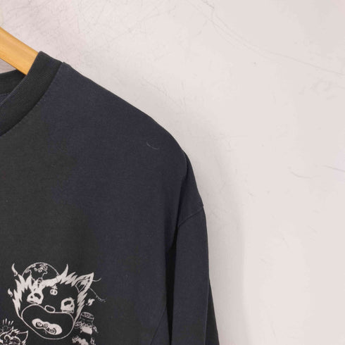 DROP DEAD CLOTHING プリントクルーネック メンズ JPN:L