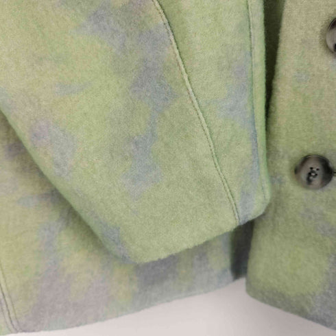 CHROMA 総柄 ウールカーディガン レディース JPN:2
