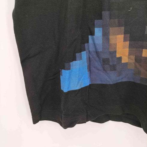 NEUTRAL BUZZ REACTION モザイクヒップホップ プリント クルーネックTシャツ メンズ import:XL