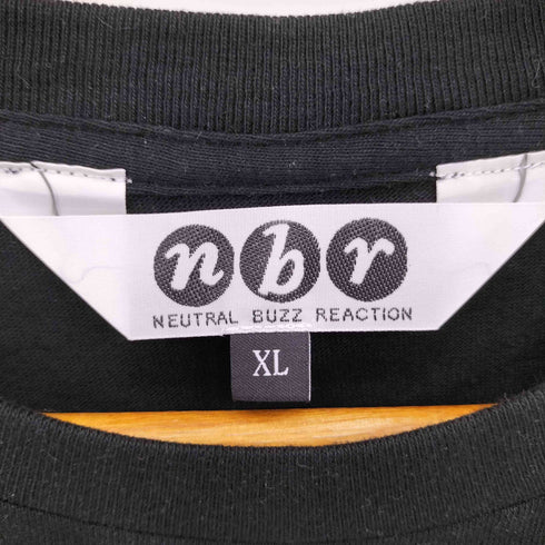 NEUTRAL BUZZ REACTION モザイクヒップホップ プリント クルーネックTシャツ メンズ import:XL