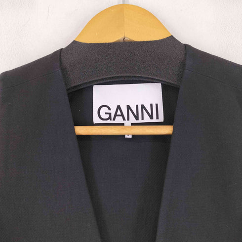 ガニー Ganni Suiting Vest ロングジレ レディース