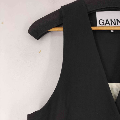 ガニー Ganni Suiting Vest ロングジレ レディース