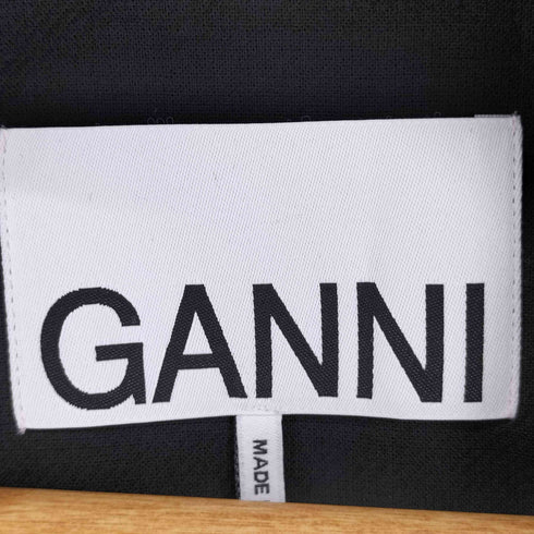 ガニー Ganni Suiting Vest ロングジレ レディース