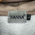ワナ WANNA Vガゼット オーバーサイズ プルオーバーパーカー メンズ import:L
